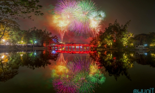 Hà Nội sẽ bắn pháo hoa tầm cao tại 5 điểm mừng Quốc khánh 2/9 và 80 năm Cách mạng Tháng Tám