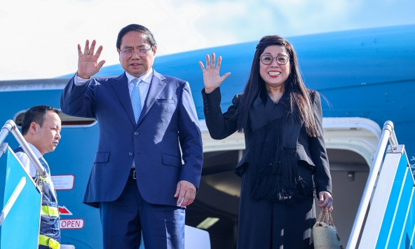 Thủ tướng Phạm Minh Chính về tới Hà Nội, kết thúc tốt đẹp chuyến công tác tại châu Âu