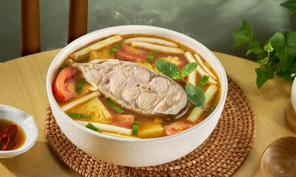 Canh chua bồn bồn vị Thái, món lạ mà quen cho bữa cơm nhà