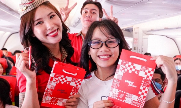 Vietjet đồng hành cùng người hâm mộ đến K-Star Spark 2025 tại Hà Nội