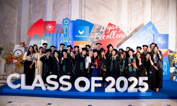 55% sinh viên khóa 2 VinUni được các tập đoàn quốc tế tuyển dụng, 26% học tiếp tại các trường top đầu thế giới