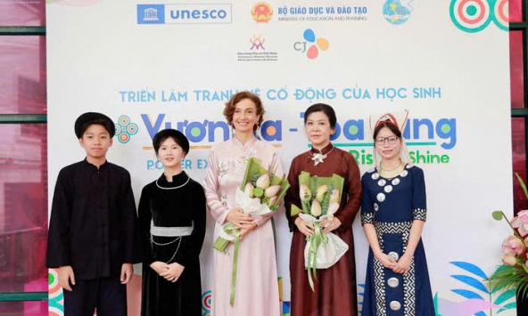 Phu nhân Tổng Bí thư và Tổng Giám đốc UNESCO: Chung tay khẳng định 'Chúng tôi CÓ THỂ' là nguồn sức mạnh cho bình đẳng giới