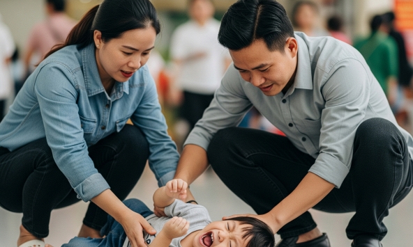 Trẻ 3–6 tuổi ăn vạ nơi công cộng: Phản ứng của cha mẹ quyết định sự phát triển cảm xúc của trẻ