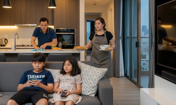 Khi trẻ em thành “ông hoàng, bà chúa” trong chính ngôi nhà mình