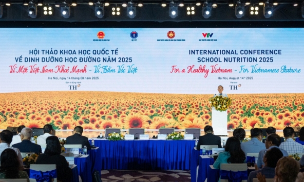 Dinh dưỡng học đường là nền tảng cho tầm vóc và trí lực Việt Nam