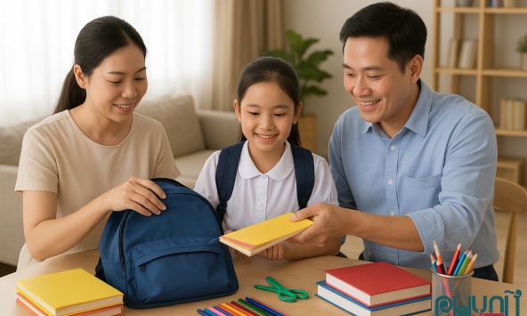 Những điều cha mẹ cần chuẩn bị để con đón khai giảng năm học mới