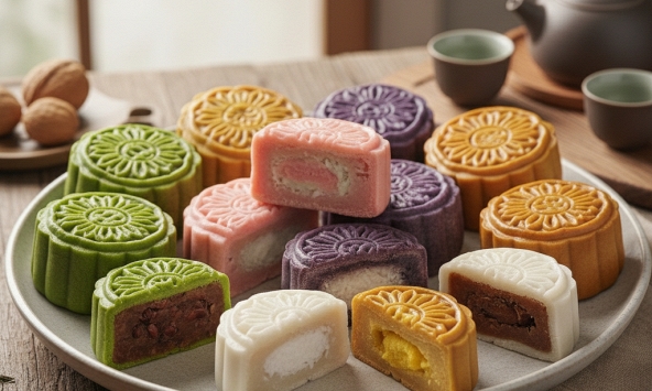 Bí quyết làm bánh Trung thu nhiều vị tại nhà, ngon, đẹp, an toàn