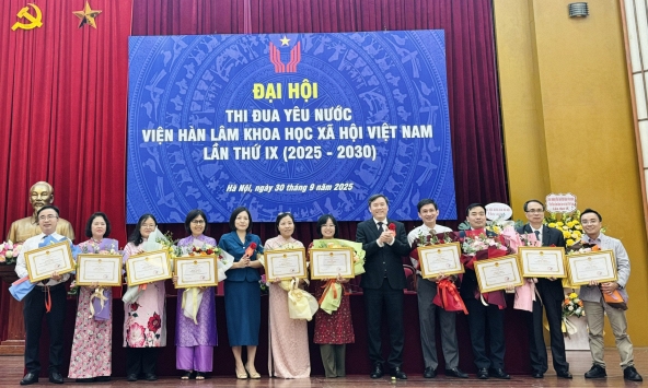 Viện Hàn lâm Khoa học xã hội Việt Nam phát động thi đua yêu nước giai đoạn 2025-2030