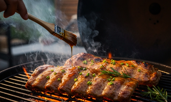 Cách làm sườn heo nướng mật ong thơm ngon, mềm ngọt và đậm vị