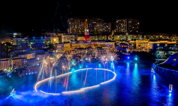 Khu phố thương mại, nghệ thuật Sunset Bazaar tại Phú Quốc chính thức đi vào hoạt động tháng 11 này