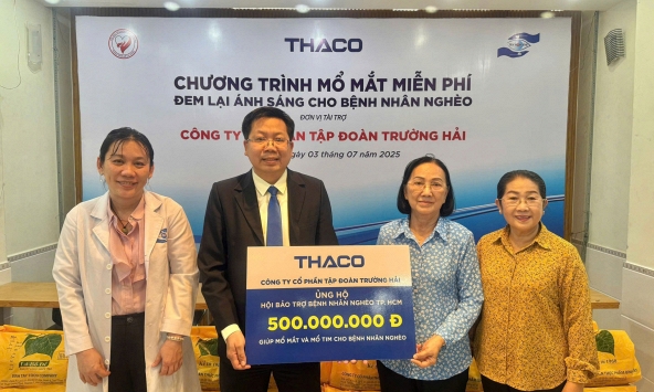 THACO đồng hành chăm sóc sức khỏe và cải thiện điều kiện sống cho người dân khó khăn
