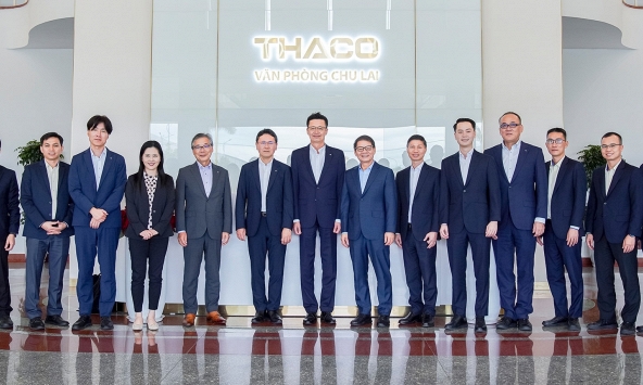 Lãnh đạo Mazda làm việc tại THACO AUTO, bàn chiến lược cho giai đoạn mới