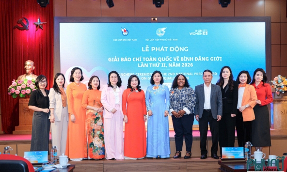 Lễ phát động Giải Báo chí toàn quốc về Bình đẳng giới lần thứ II: Khẳng định vai trò truyền thông trong thúc đẩy tiến bộ giới