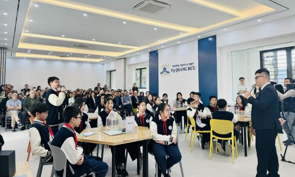 Lần đầu tiên Việt Nam thực nghiệm mô hình giáo dục STEM gắn với sở hữu trí tuệ theo chuẩn WIPO