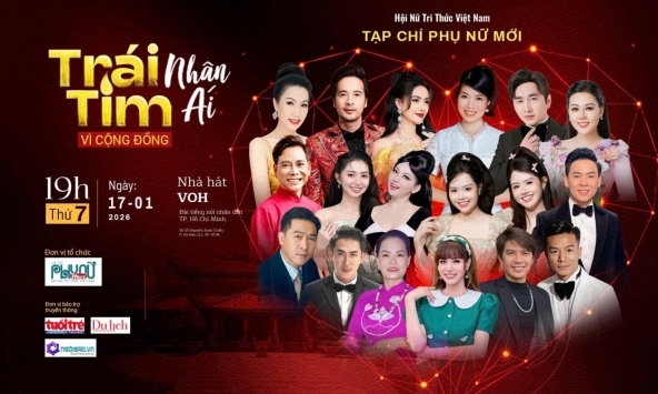 Chương trình “Vinh danh những Trái tim Nhân ái, Vì cộng đồng 2025”