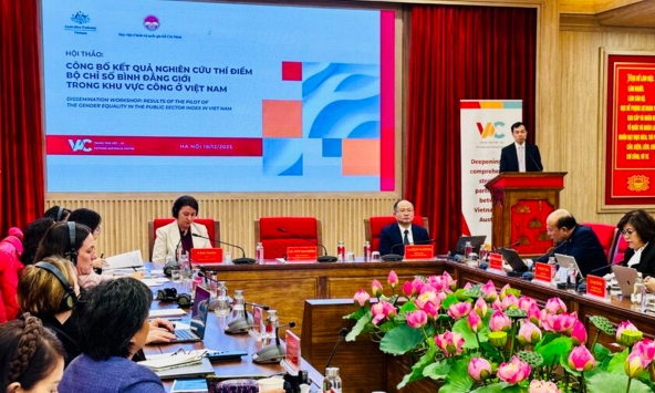 Hội thảo khoa học công bố kết quả nghiên cứu thí điểm Bộ chỉ số bình đẳng giới khu vực công