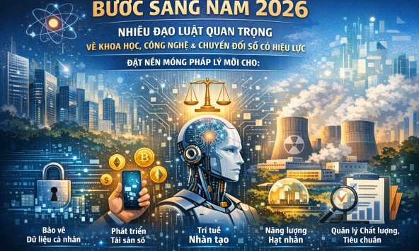 Loạt chính sách khoa học – công nghệ mới có hiệu lực từ năm 2026