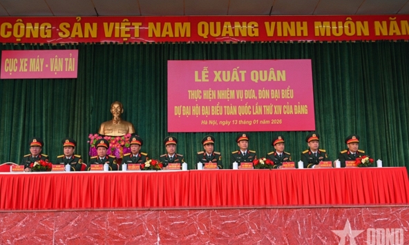 Sẵn sàng phương tiện, lực lượng phục vụ Đại hội Đảng lần thứ XIV