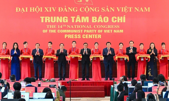 Khai trương Trung tâm Báo chí Đại hội XIV: Sẵn sàng cho sự kiện chính trị trọng đại của đất nước