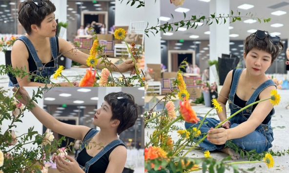 Cao Thanh Thủy: Yêu hoa từ thói quen nhỏ, giữ sắc xuân trong từng góc nhà 