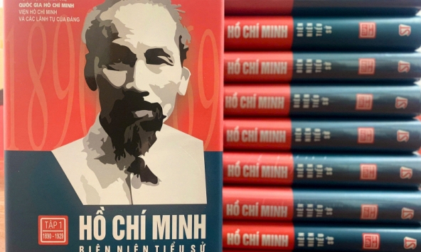 Tái bản các bộ sách giá trị về Chủ tịch Hồ Chí Minh chào mừng Đại hội XIV