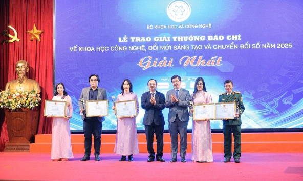 22 tác phẩm báo chí được vinh danh vì đóng góp cho khoa học và chuyển đổi số