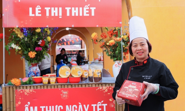 Nghệ nhân Lê Thị Thiết: Happy Tết 2026 đưa mâm cơm Tết ba miền và tinh hoa ẩm thực Ninh Bình đến gần giới trẻ