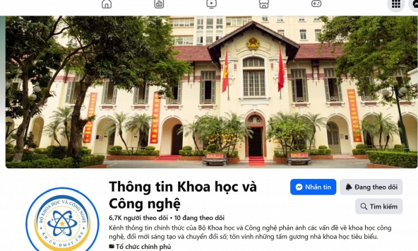 Thêm kênh lan tỏa tri thức khoa học và công nghệ trên mạng xã hội
