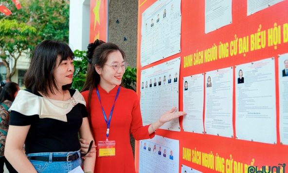 Hà Nội rộn ràng ngày bầu cử: Hơn 1 triệu cử tri đi bỏ phiếu trong buổi sáng