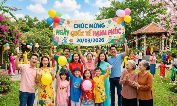 Ngày Quốc tế Hạnh phúc 20/3: Bình đẳng mở lối cho gia đình hạnh phúc