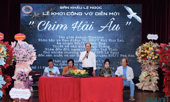 Khởi công vở diễn “Chim Hải Âu” của Anton Chekhov, Sân khấu Lệ Ngọc bước vào thử thách quốc tế