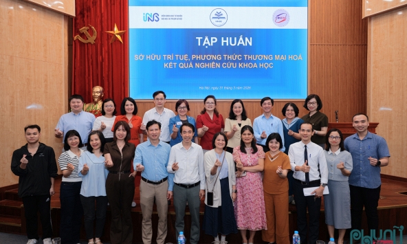 Tập huấn sở hữu trí tuệ: Khơi thông “điểm nghẽn” thương mại hóa kết quả nghiên cứu trong đại học