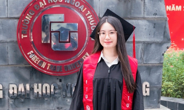 Nữ sinh 22 tuổi và con đường chinh phục khoa học dữ liệu từ Ngoại thương