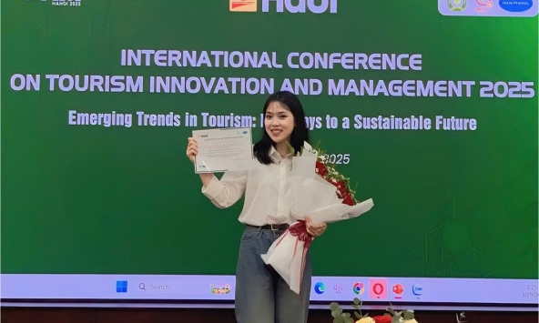 Hành trình nghiên cứu khoa học của nữ sinh từng xem ngành học là “lựa chọn dự phòng”