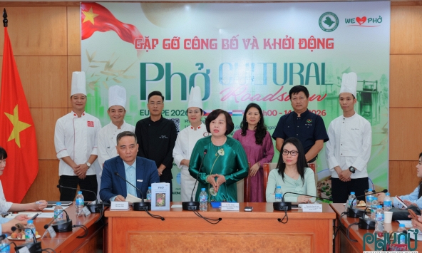 Khởi động roadshow quảng bá Phở Việt tại nhiều quốc gia châu Âu