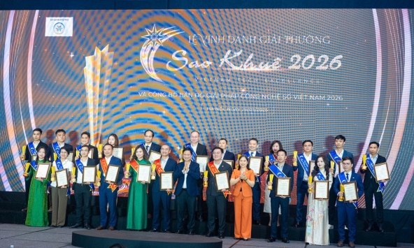 Giải thưởng Sao Khuê 2026 vinh danh 123 giải pháp công nghệ số Việt Nam