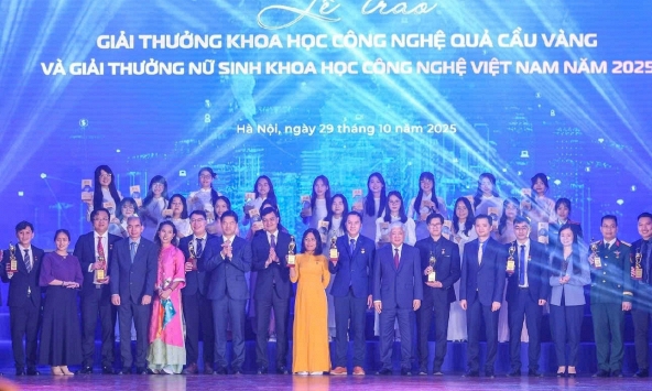Giải thưởng Quả Cầu Vàng hướng tới thế hệ nhà khoa học trẻ tạo giá trị thực tiễn