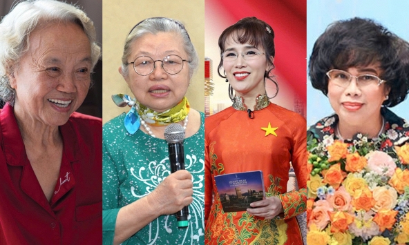 Bốn nữ Anh hùng Lao động được vinh danh tại Lễ Tôn vinh và biểu dương Nữ trí thức Việt Nam tiêu biểu năm 2026