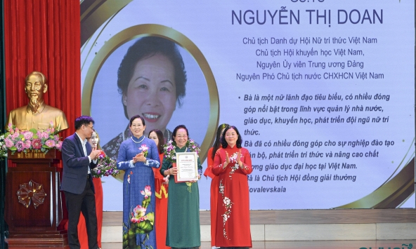 44 gương mặt Nữ trí thức tiêu biểu được vinh danh tại Lễ Tôn vinh và Biểu dương Nữ trí thức VIệt Nam tiêu biểu năm 2026