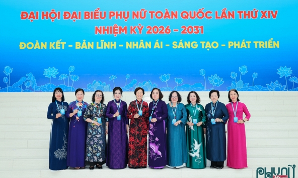 Đại hội đại biểu Phụ nữ toàn quốc lần thứ XIV khai mạc phiên làm việc thứ nhất