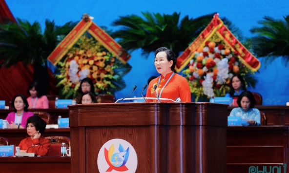 Bà Lê Thị Thủy tái đắc cử Chủ tịch Hội Liên hiệp Phụ nữ Việt Nam khóa XIV