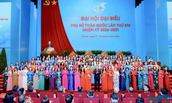 Đại hội đại biểu Phụ nữ toàn quốc lần thứ XIV khai mạc trọng thể, mở ra giai đoạn phát triển mới của phong trào phụ nữ