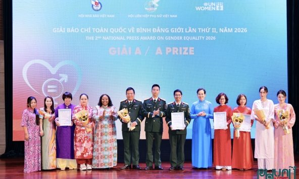 Trao Giải Báo chí toàn quốc về Bình đẳng giới 2026 cho 24 tác phẩm xuất sắc