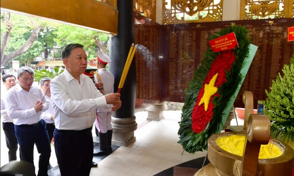 Toàn văn phát biểu của Tổng Bí thư, Chủ tịch nước Tô Lâm tại Công viên Lê Thị Riêng