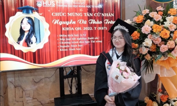 Nghiên cứu công nghệ chỉnh sửa gen giúp nữ cử nhân Việt giành học bổng tiến sĩ NTU