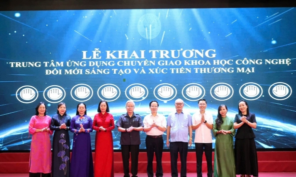 Hải Phòng khai trương Trung tâm Ứng dụng chuyển giao Khoa học, công nghệ, Đổi mới sáng tạo và Xúc tiến thương mại