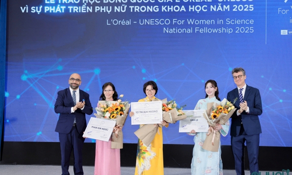Học bổng L'Oréal - UNESCO For Women in Science 2026 nhận hồ sơ đến ngày 30/9