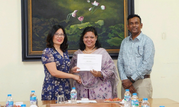 Đoàn Viện Lưu trữ Phim Bangladesh hoàn thành xuất sắc chương trình thực tập, trao đổi kinh nghiệm tại Viện Phim Việt Nam