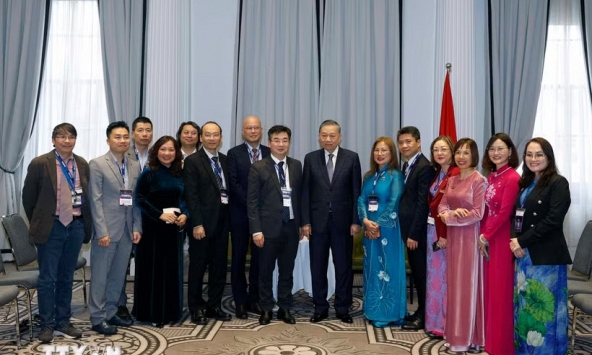 Tổng Bí thư, Chủ tịch nước Tô Lâm tiếp trí thức, nhà khoa học tiêu biểu người Việt Nam tại Australia