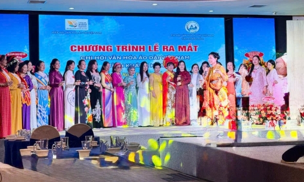 Ra mắt Chi hội Văn hóa Áo dài Việt Nam tỉnh Khánh Hòa